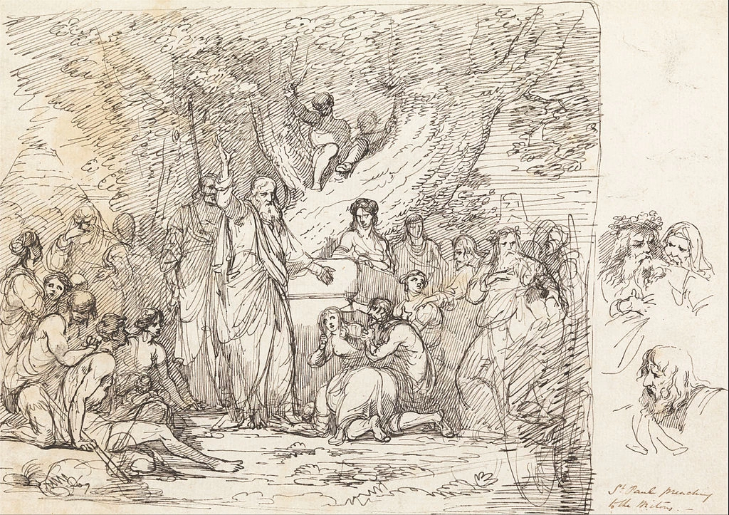 San Paolo predica ai Britanni - Yale Center for British Art, New Haven